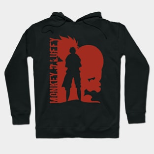 Red Luffy Hoodie